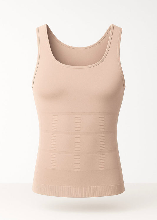 Débardeur gainant homme - beige