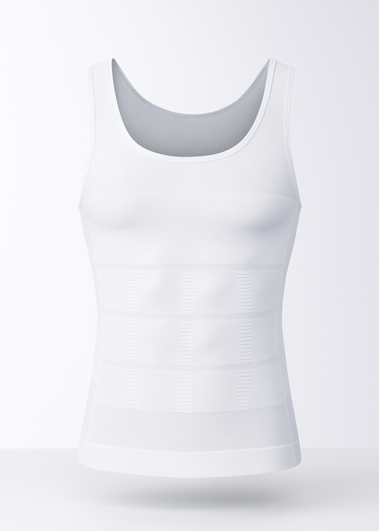 Débardeur gainant homme - blanc