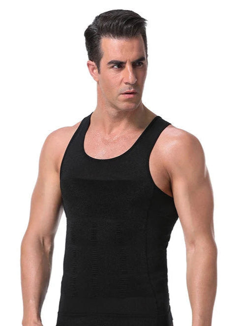 Débardeur gainant homme - noir